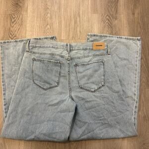 Rsq wideleg baggy mid rise jeans